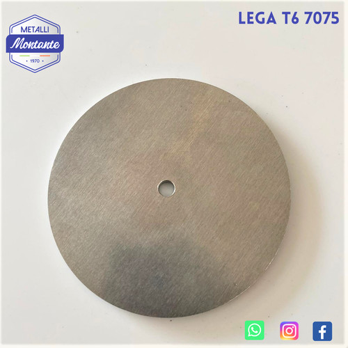 Lamiera disco forato in - forato,