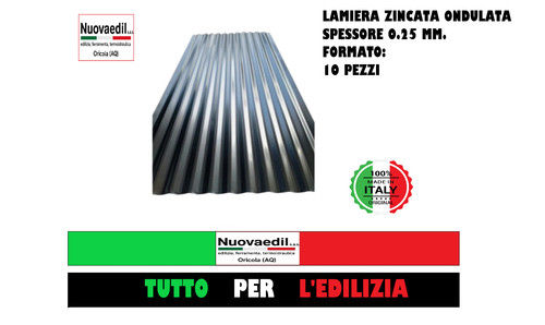 Pezzi lamiera zincata - 10,