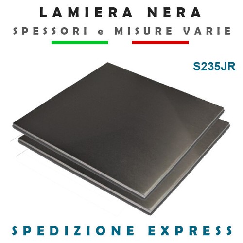 Lastra lamiera ferro - ferro, nero