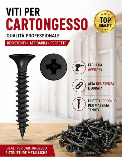 Viti cartongesso - viti,