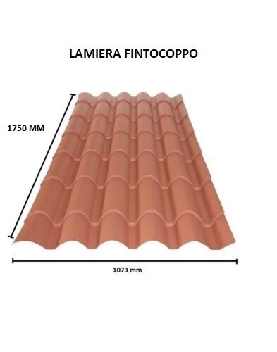 Lamiera ondulata finto coppo - ondulata,