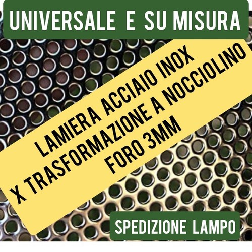 Lamiera forata acciaio inox - ,