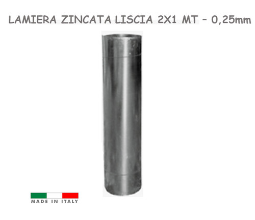 Lamiera zincata liscia - piana, a